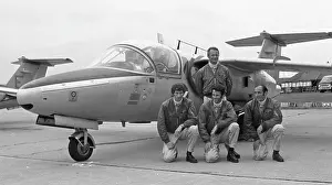 Disbanded: SAAB 105O, of the Karo AS aerobatic team