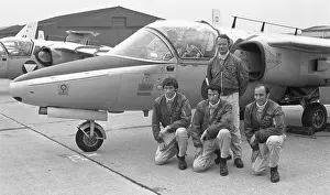 Disbanded: SAAB 105O, of the Karo AS aerobatic team