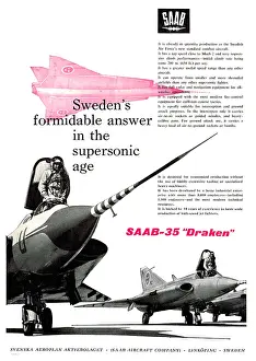 Svenska: SAAB 35 Draken