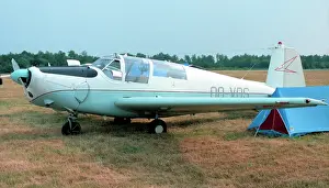 Safir: Saab 91D Safir OO-VOS