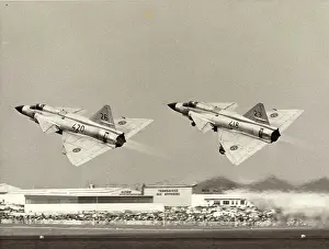 Ja37: Two Saab JA37 Viggens