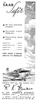 Safir: SAAB Safir 1947 - R.K.Dundas