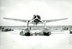 Floats: Saab SB17BS fitted with floats