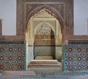 Honeycomb: Saadian Tombs, Marrakech, Morocco