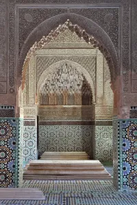 Honeycomb: Saadian Tombs, Marrakech, Morocco