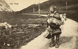 Bobble: A Saami man - Norway