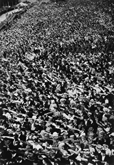 Reunification: Saar - Germany - Conflict - Demonstration