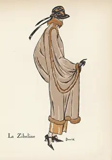 Heeled: SABLE & SUEDE COAT 1922