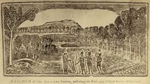Sachem: A sachem of the Abenakee Nation rescuing ?