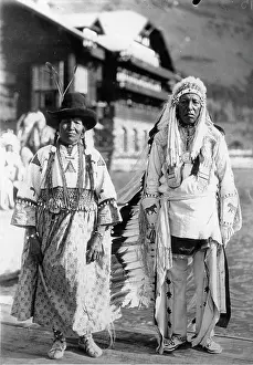 Sachem: Sachem and his squaw