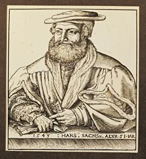 1545: Sachs, Hans, 5.11.1494 - 19.1.1576, German author