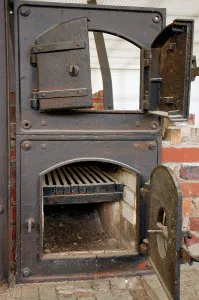 Minority: Sachsenhausen concentration camp. Crematory. Germany
