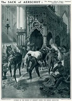 Vandalism: The Sack of Aerschot, 1914