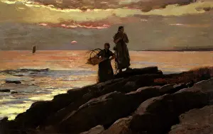 Winslow: Saco Bay, by Winslow Homer