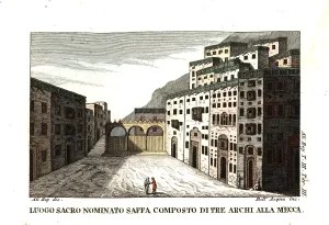 Viaggi: Sacred place called Beb Saffa formed by three