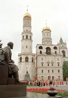 Conducted: Sacred procession on Red Square, 1994