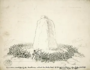 Worshipped: Sacred stone worshipped by the Mashonas