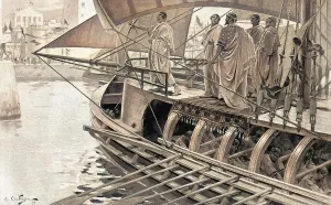 Trireme: The sacred trireme arrives at Tyre