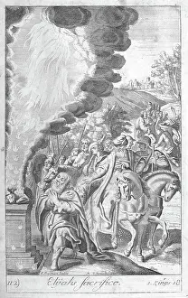 Reuben Luke Collection: The sacrifice of Elijah