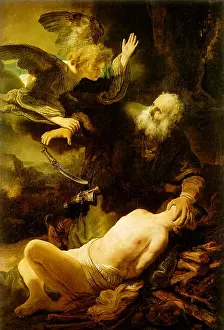 Spared: The Sacrifice of Isaac, by Rembrandt
