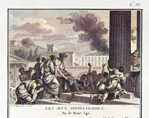 Capua: Sacrifice by Romans before the the Battle of Capua
