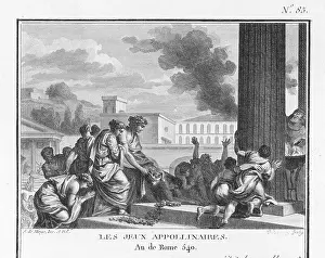 Capua: Sacrifice by Romans before the the Battle of Capua