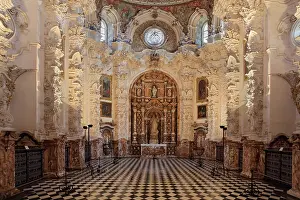 Churrigueresque: Sacristy, Granada Charterhouse, Granada, Andalusia, Spain