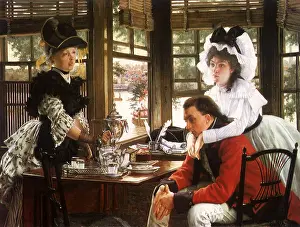 Consoling: Sad Departure, by Tissot