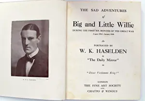 Nett: The Sad Experiences of Big and Little Willie. - WWI