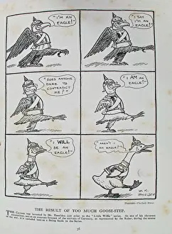 Nett: The Sad Experiences of Big and Little Willie. - WWI