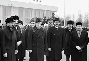 Hussein: Saddam Hussein Leaves USSR