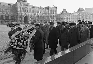 Hussein: Saddam Hussein visits USSR