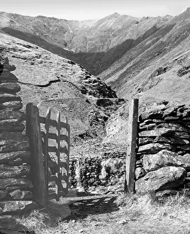 Saddleback: Saddleback - Blencathra mountain - Gategill, Keswick, Lake D