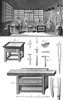 Saddler: Saddlers in the - 18th century