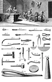 Saddler: Saddlers in the - 18th century