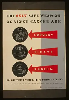 Proper: The only safe weapons against cancer are surgery, x-rays and