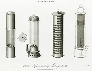 Davys: Safety Lamps - 1826