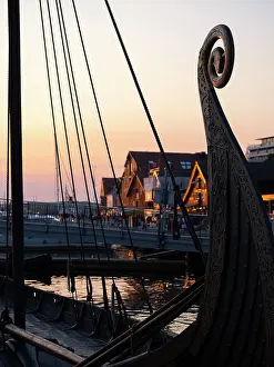 Clinker: Saga Oseberg, Vikingodden, Tonsberg, Vestfold, Norway