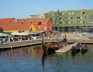 Clinker: Saga Oseberg, Vikingodden, Tonsberg, Vestfold, Norway