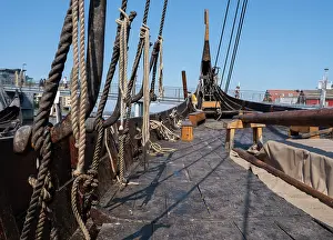 Clinker: Saga Oseberg, Vikingodden, Tonsberg, Vestfold, Norway