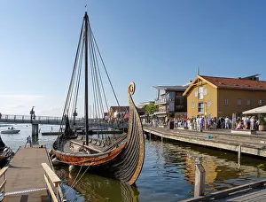 Clinker: Saga Oseberg, Vikingodden, Tonsberg, Vestfold, Norway