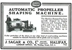 Sagar: Sagar Automatic Propeller Shaping Machine