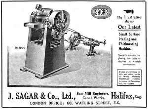 Sagar Small Surface Planing & Wood Thicknessing Machine