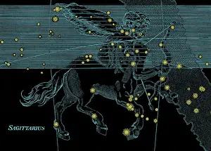 Centaur: Sagittarius Constellation, Zodiac Sign, Bayer
