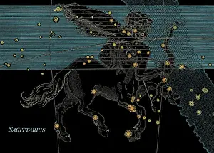 Centaur: Sagittarius Constellation, Zodiac Sign, Bayer