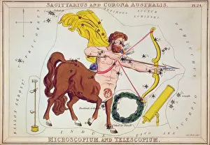Corona: Sagittarius and Corona Australis, Microscopium, and Telescop