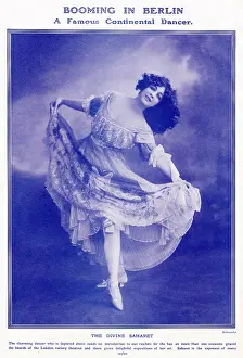 May21: Saharet - a famous continental dancer