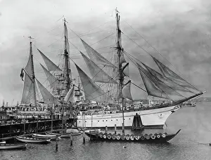 Fock: The sail training ship GORCH FOCK