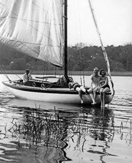 Wannsee: Sailboat, 1930s