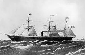 Bremen: The sailboat Bremen, 1858